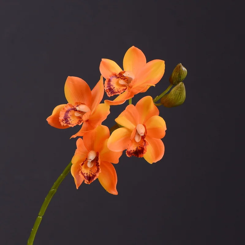 6 шт. моделирование Юго Восточной Азии искусственная Орхидея оптом гостиная стол