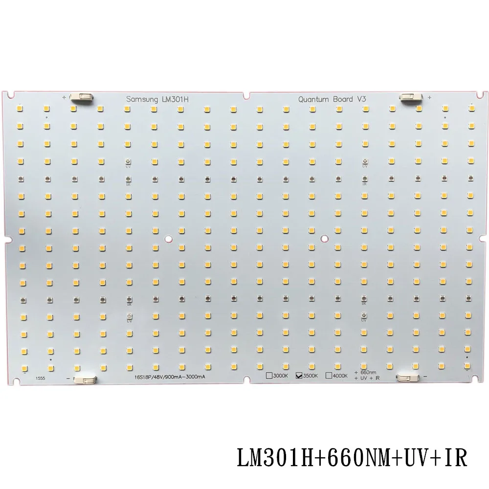 Плата для квантовой светодиодной лампы Samsung QB288 V2 LM301B/V3 LM301H 3000K 3500K УФ светодиод