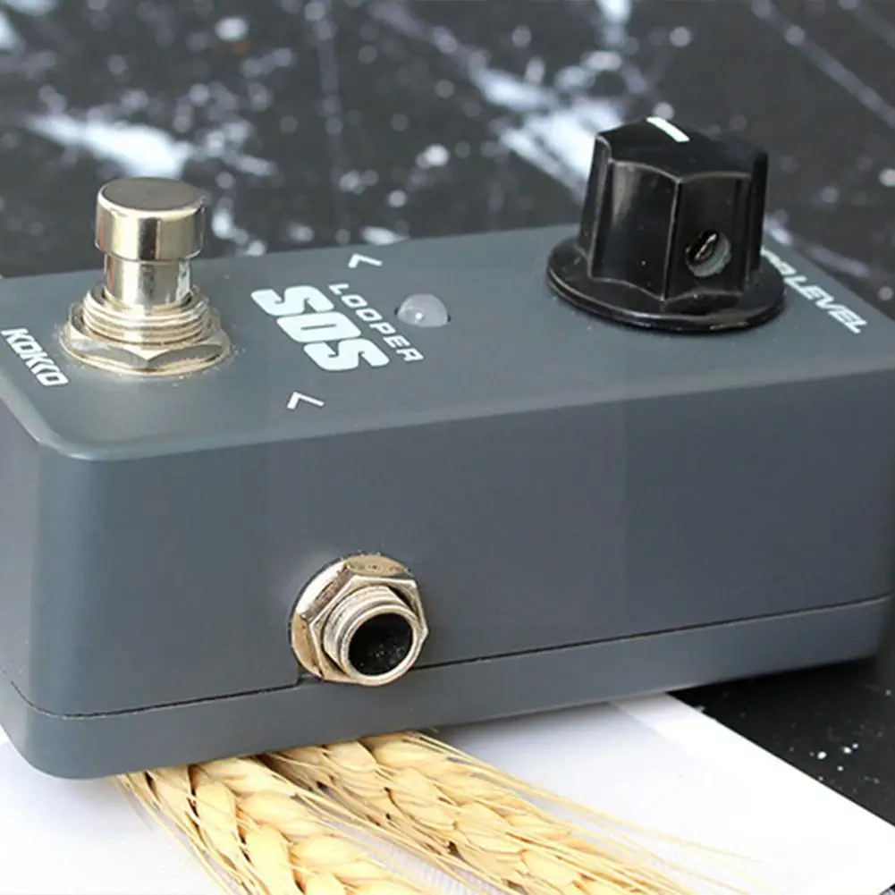 

Гитарная педаль с петлей из алюминиевого сплава, мини-Stompbox, акустические профессиональные аксессуары, гитара M4l8