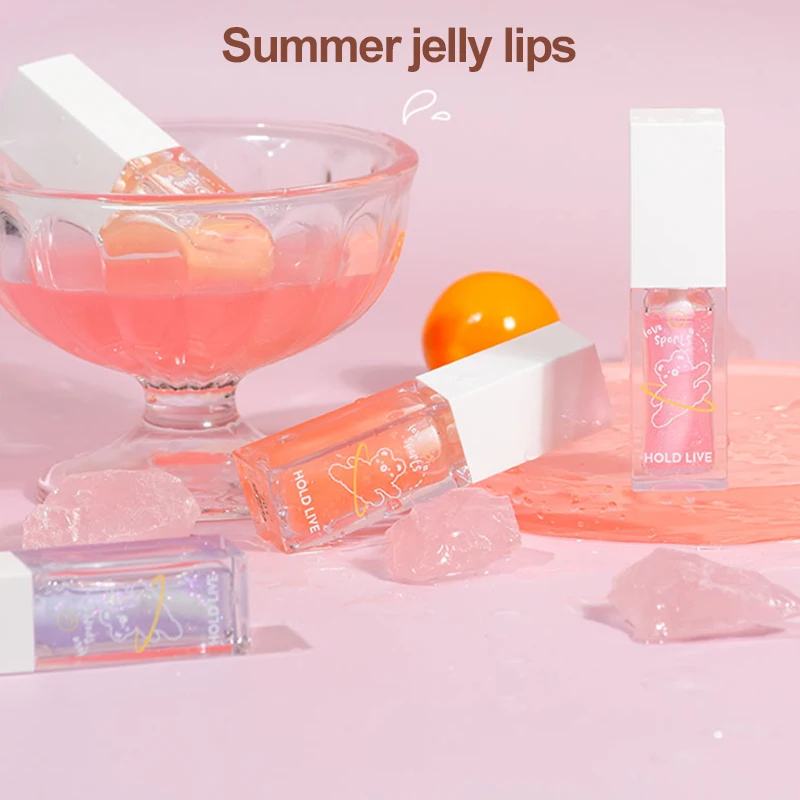 Уход за живыми губами маска для сна увлажняющий блеск губ ночного Розовый