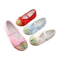 girls baby kids cute shoes daughter light soft non slip fashion dress party casual canvas flats children