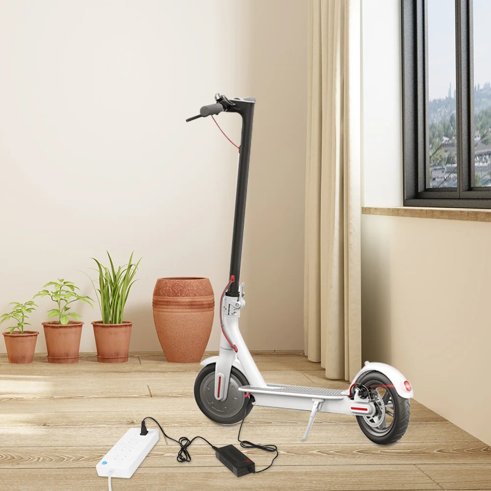 Зарядное устройство для электрического скутера 42 в 2 А адаптер Xiaomi M365 Ninebot Es1 Es2