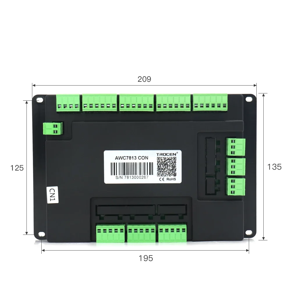 Trocen AWC708S Co2 Laser Controller System для гравировки и резки лазером, замена AWC708C Lite, Ruida, Leetro и т.д.