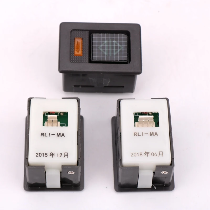 5 шт./лот старый лифт YPVF маленькая квадратная кнопка RL1-MA трехконтактный VF-II