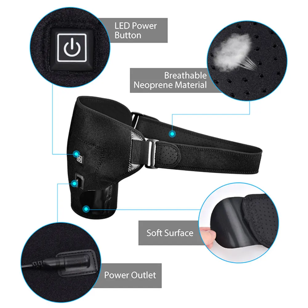 Электрическая термотерапия регулируемые плечевые грелки для замороженного