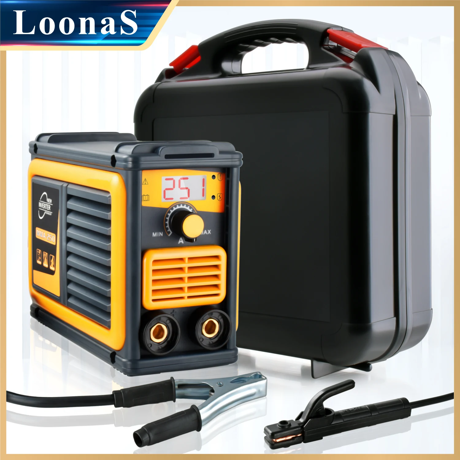 Инверторный Сварочный аппарат Loonas сварочный дуговой электросварки с цифровым