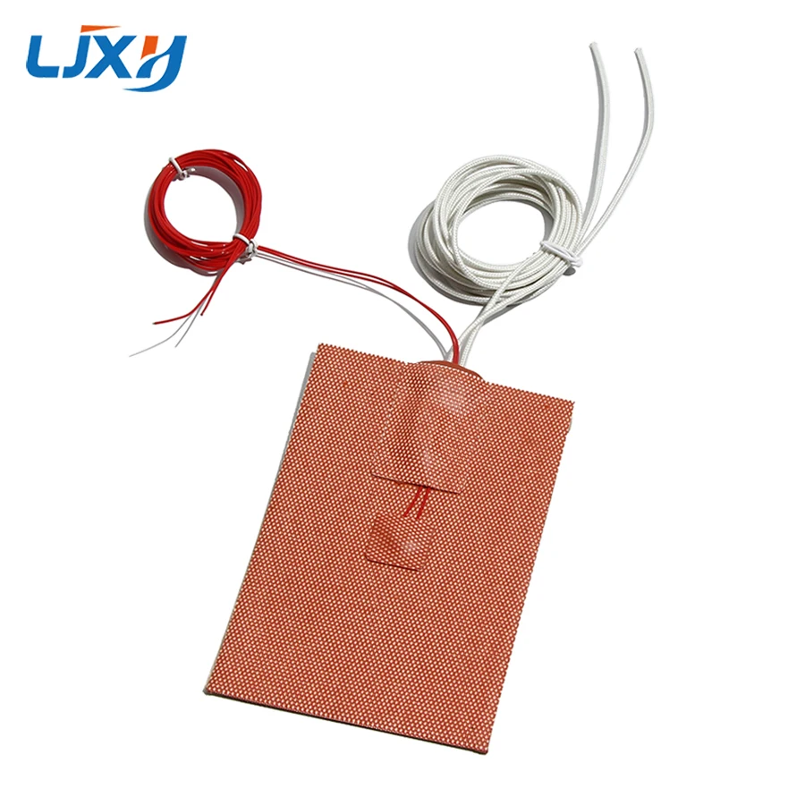 

LJXH 400mm NTC 100K Thermistor 3D Printer Heater Polyimide Film Silicone Rubber Coated Fiberglass Insulation Wire Max 260℃/500℉