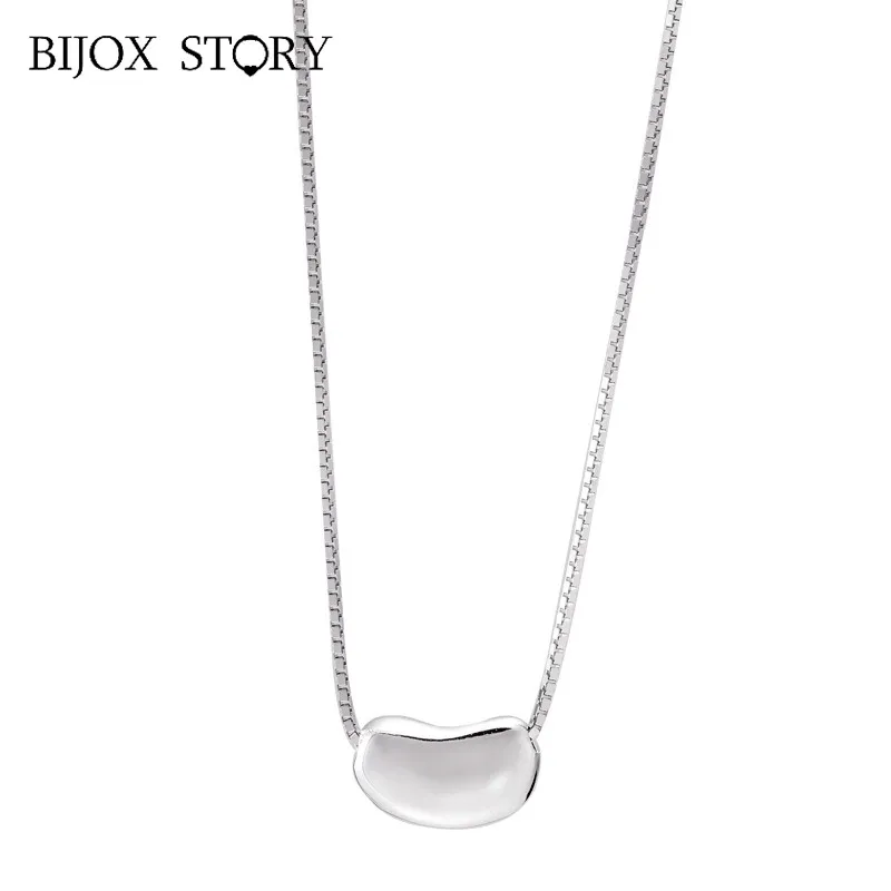 

BIJOX STORY 925 Sterling Silver Necklace Pendant Fine Jewellery for Women Wedding Engagement Anniversary Party Gifts Wholesales