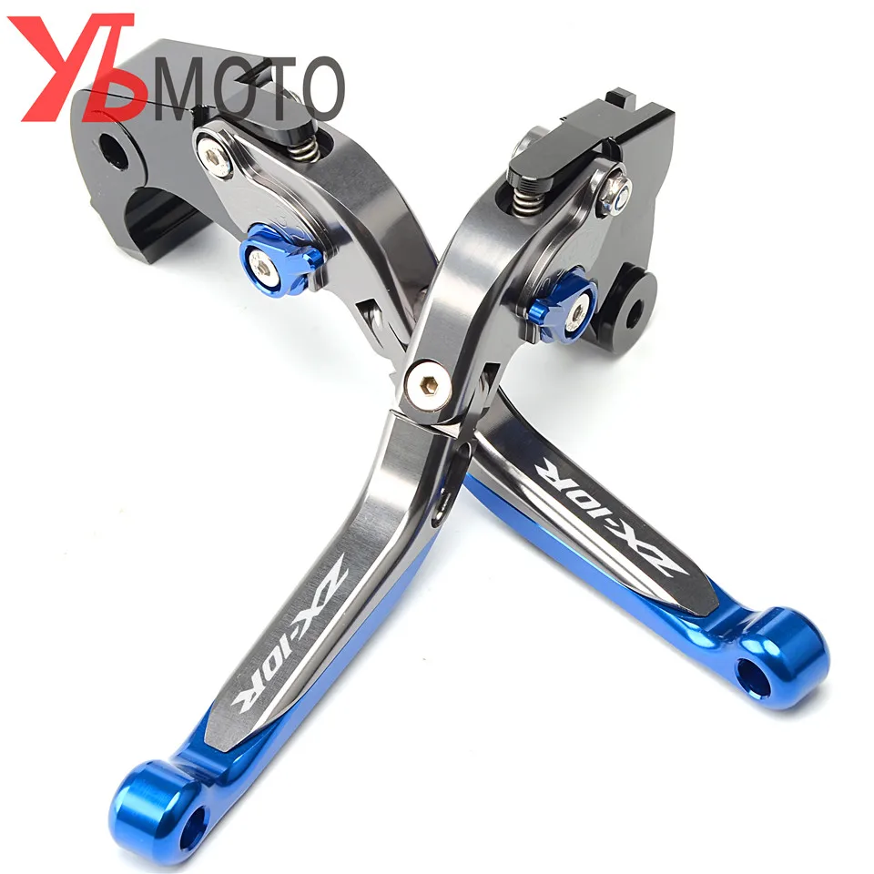 For kawasaki ZX10R ZX-10R 2006-2015 2007 2008 2009 2010 2011 2012 2013 2014 Adjustable Motorcycle CNC Brake Clutch Levers | Автомобили и