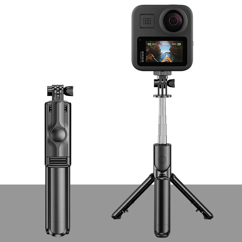 

Roreta Bluetooth Wireless Selfie Extendable Foldable Monopod Tripod With Remote shutter For iPhone/huawei Smart phone