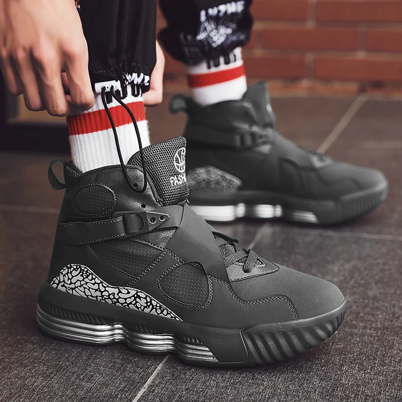 Уличная спортивная баскетбольная обувь теннисные кроссовки мужские в стиле
