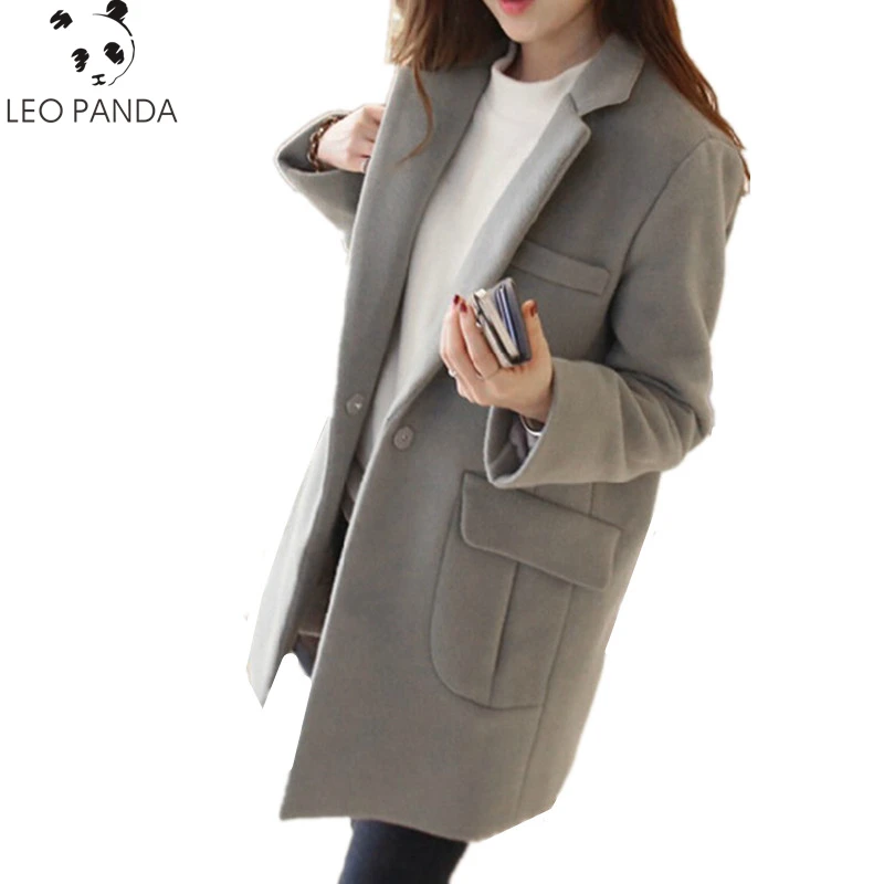 Новинка Весна Осень зима 2020 модное женское повседневное длинное пальто большого