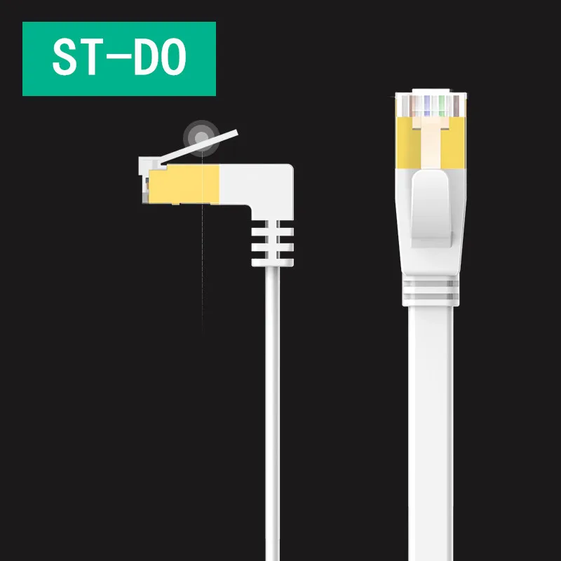 Ethernet кабель Cat6 Lan UTP CAT 6 RJ 45 сетевой 90 градусов прямоугольный патч корд для