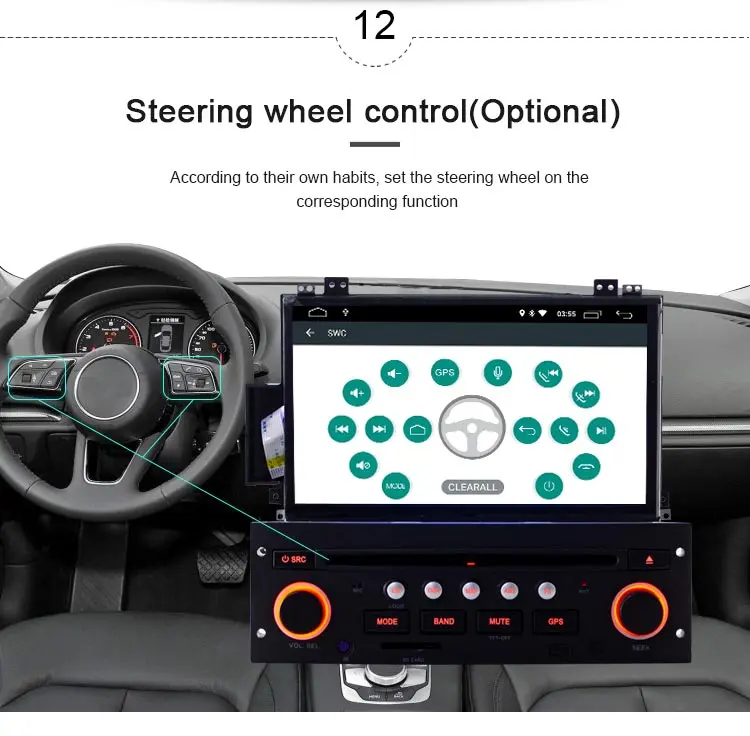 JDASTON Android 10,0 автомобильный dvd-плеер для Citroen C5 2005-2012 gps Навигация Аудио Wifi Мультимедиа стерео 1 Din автомагнитола стерео