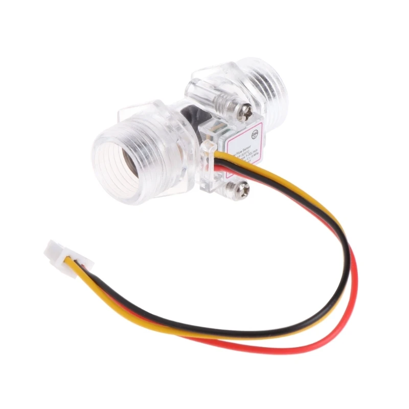 Water Flow Sensor G1/2&quot Fluid Meter Control Transparent Enclosure | Инструменты