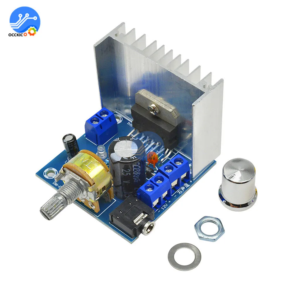 Комплект сделай сам TDA7297 плата аудио усилителя версия B динамик DC 9-15V 15W * 2 цифровой