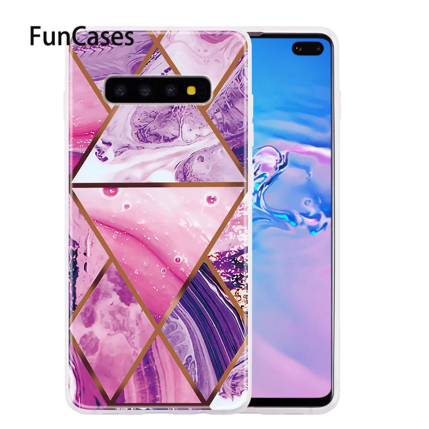 Чехол для мобильного телефона s capinha samsung S10 Plus мягкий чехол из ТПУ Galaxy para защитный