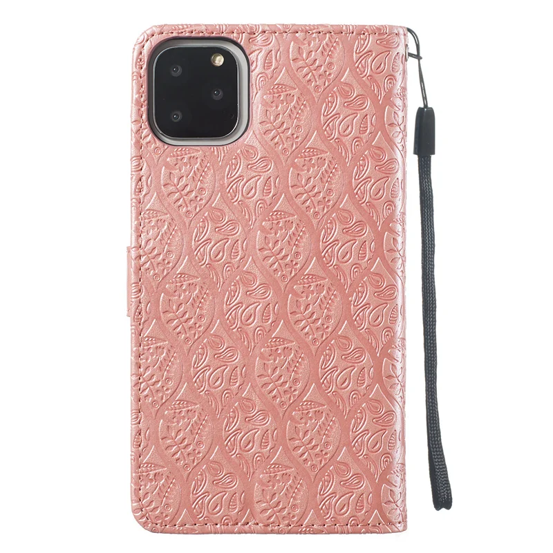 Винтажный чехол бумажник с откидной крышкой и дневником для iPhone 11 Pro 6 6s 7 8 Plus