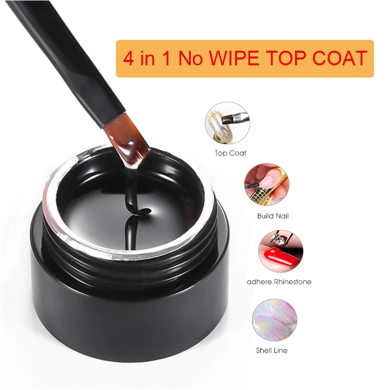 MSHARE 4 в 1 без протирания верхнее покрытие гель очистки стойкий для здоровья