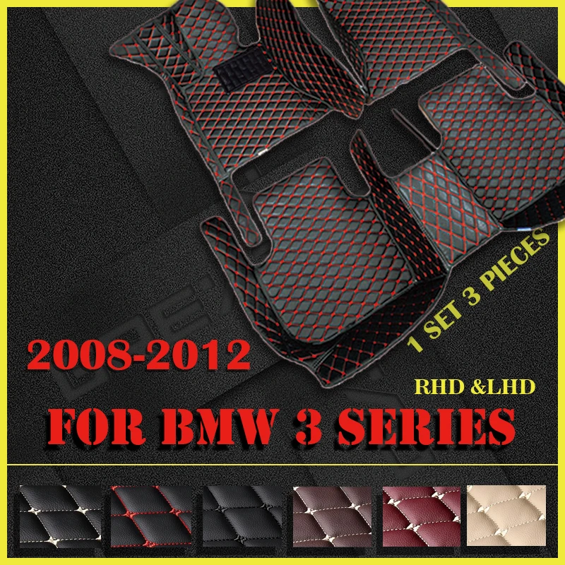 

Car floor mats for BMW 3 series F30 E90 330i 335i 320i 318i (Four doors) 2008 2009 2010 2011 2012 Custom foot Pads automobile