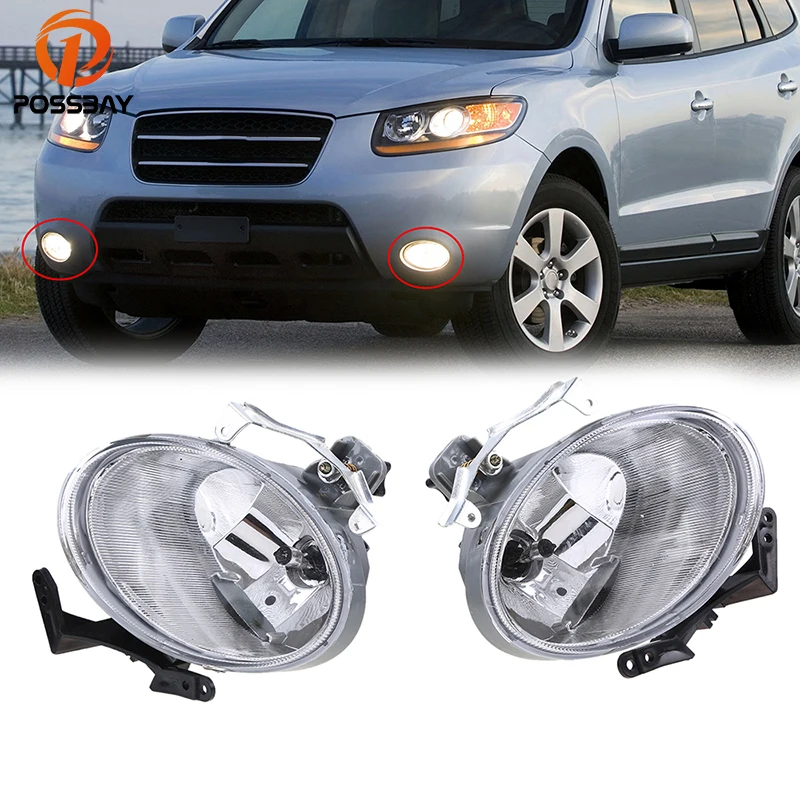POSSBAY автомобильный светильник для Hyundai Santa Fe (см) 2007 2008 2009 предрестайлинг переднего