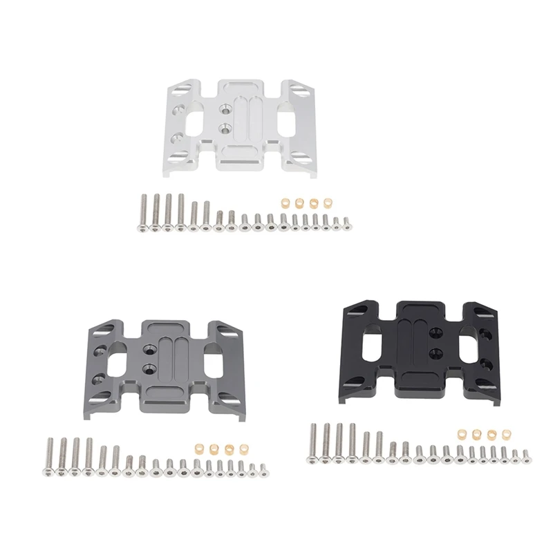 

Металлический держатель коробки передач, Центральная скользящая пластина для Axial SCX10 90027 90028 1/10 RC Crawler