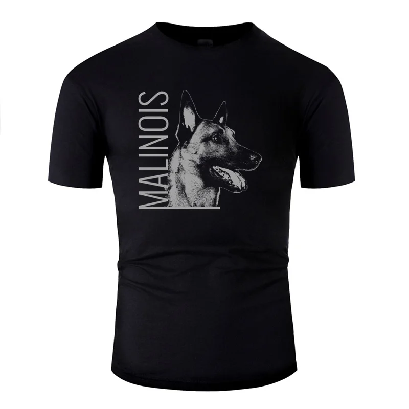 Футболка с принтом Malinois Belgian Shepherd Mechelaar Maligator мужские футболки юмором комиксы