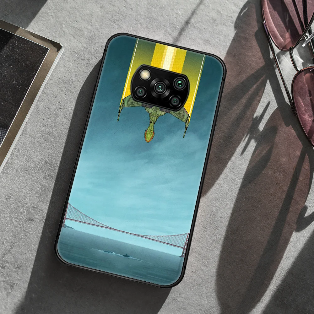 

Star Trek Phone case Cover Hull For Xiaomi Mi A2 A3 8 9 9T Note 10 Se Lite Pro black Funda 3D Coque Pretty Bumper Tpu Back