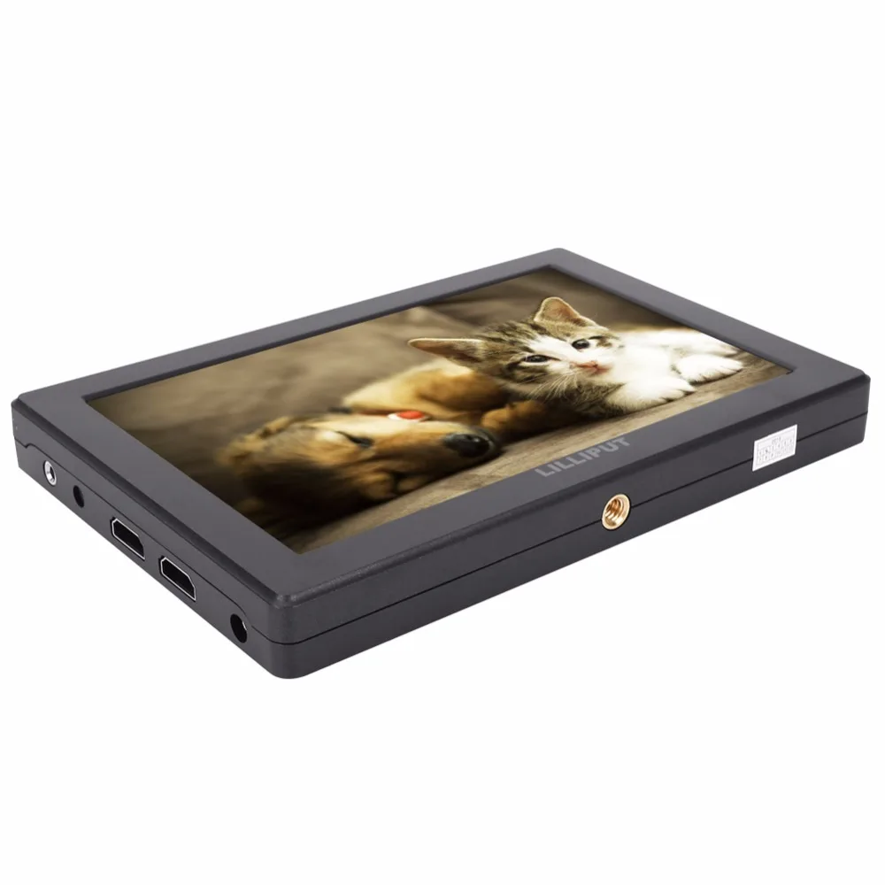 LILLIPUT A7S 7 дюймов ips экран 1920*1200 4K Full HD монитор камеры монитор 170 градусов широкий угол для DSLR камеры s