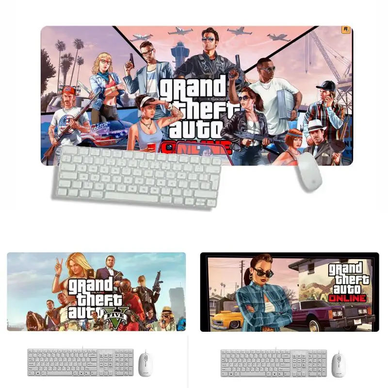 

GTA Customized laptop Gaming mouse pad X XL XXL Non-slip Cushion Thickness 2mm