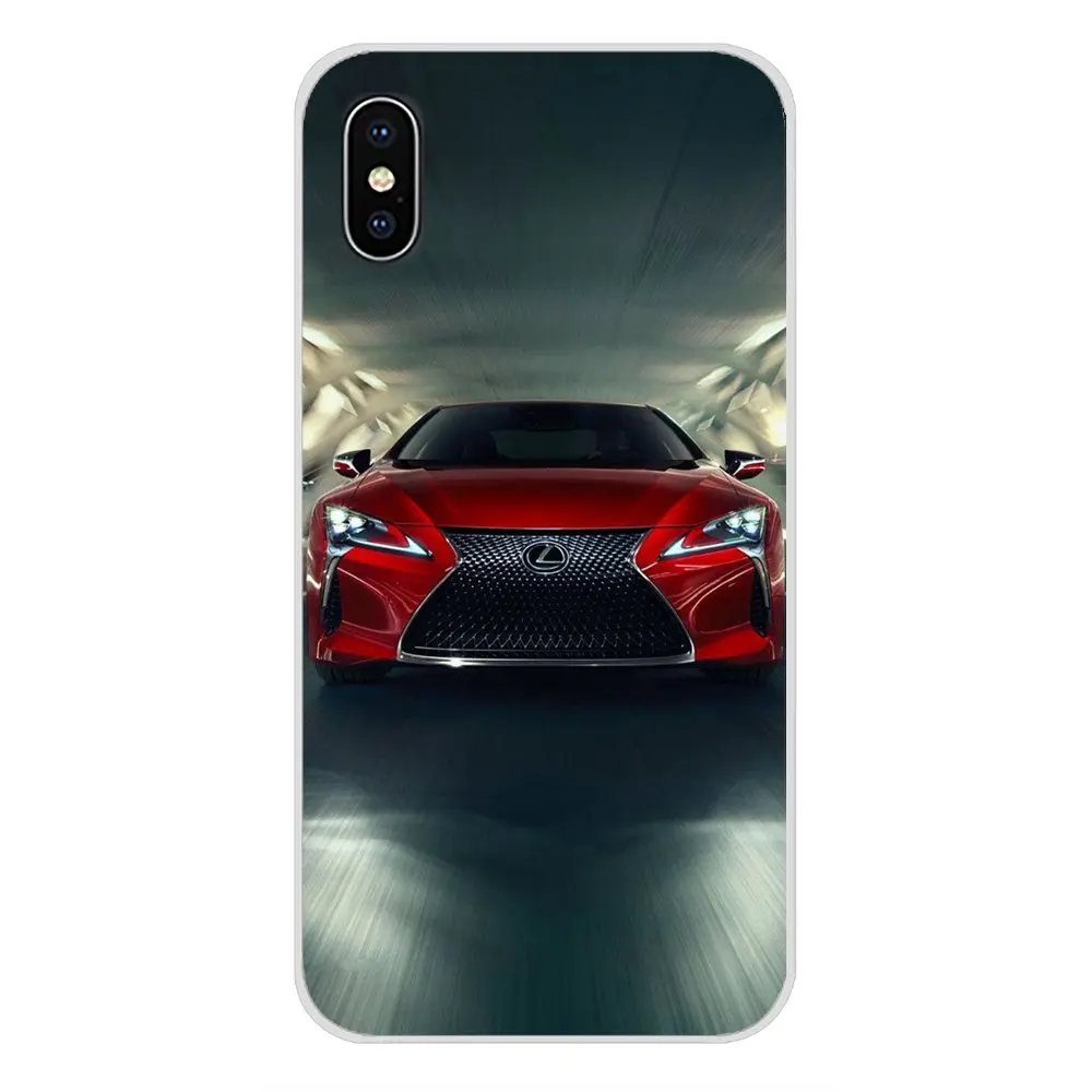 Чехлы для телефонов Lexus Faux Car Accessories для Xiaomi Redmi 4A S2 Note 3 3S 4 4X 5 Plus 6 7 6A Pro Pocophone F1 и других.
