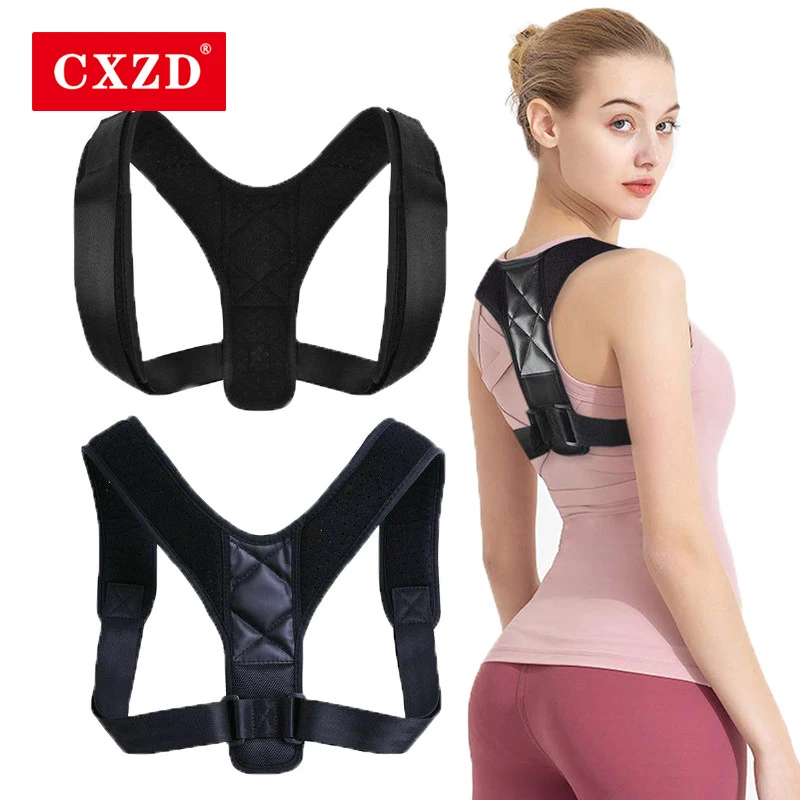 

CXZD Women Adjustable Back Aligner Posture Shoulder Correction Back Brace Support Belt To Prevent Strained Back Protector