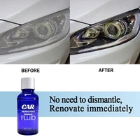 30ml car headlight repair fluid universal scratches remover retreading maintenance tool auto head light polish clean tools