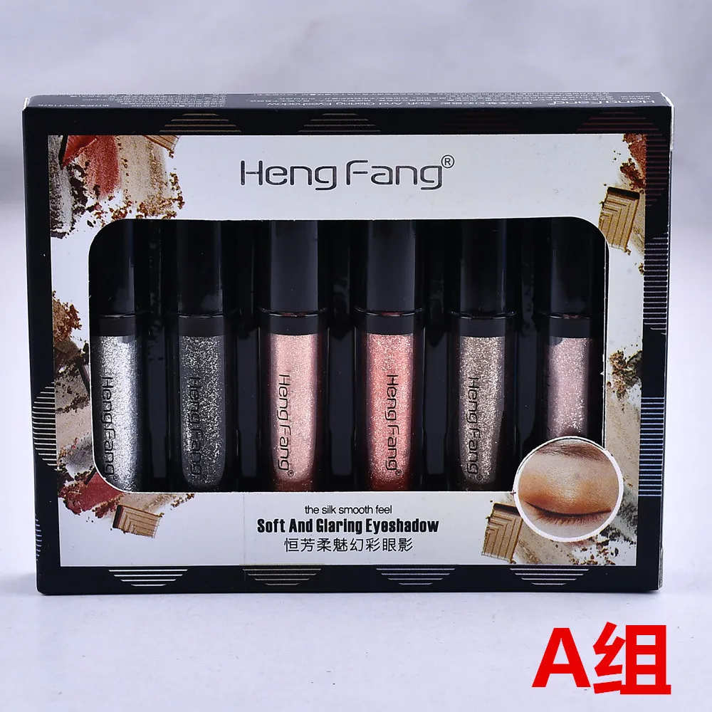 Жидкие тени для век с бриллиантами матовые земляные водонепроницаемые