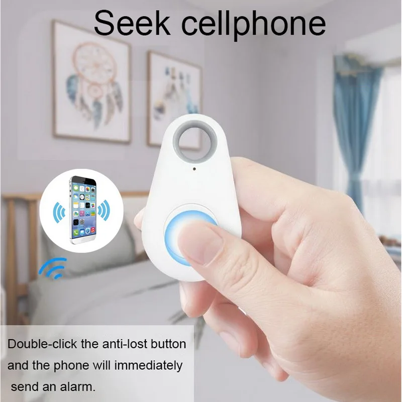Animali domestici Смарт мини GPS трекер анти perso impermeabile Bluetooth Tracer на трость да compagnia chiavi