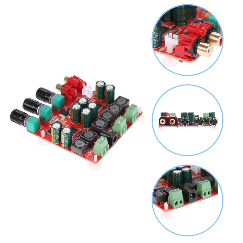 

New TPA3118 2.1 Channel Digital Stereo Subwoofer Power Amplifier Board 2*30W+60W DC12V-26V