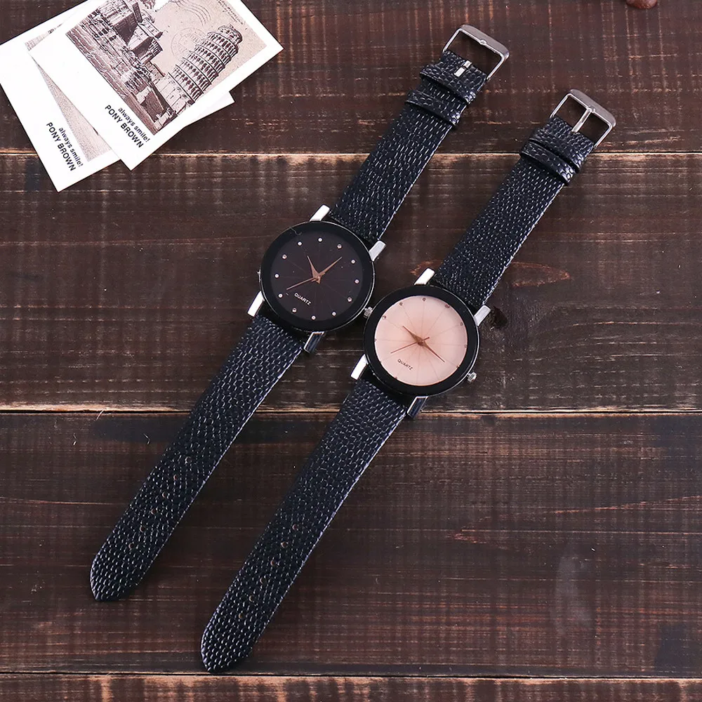 

vansvar Women's Casual Quartz Leather Band Newv Strap Watch Analog Wrist Watch ladies watches