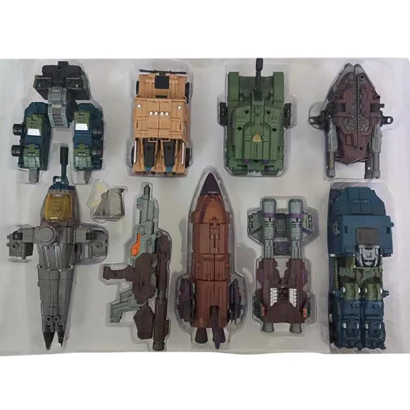 

JINBAO G1 Transformation Action Figure Toy Bruticus Chariot Movie Model 43cm Deformation Car Robot Onslaught Brawl Blast Swindle