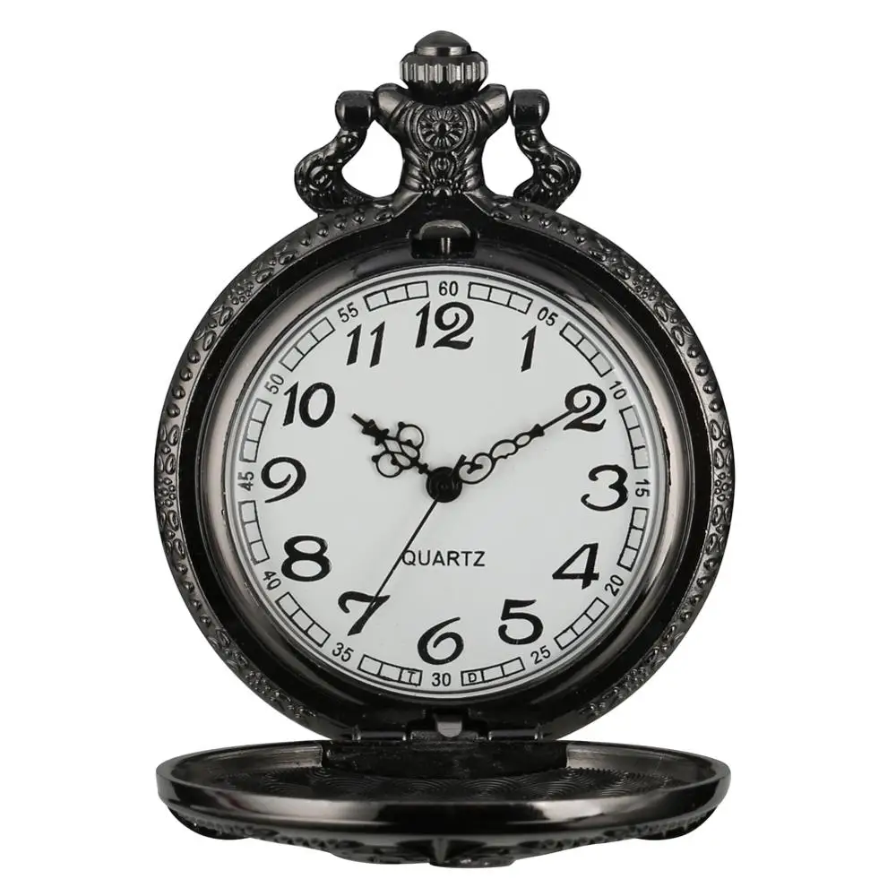 

Hot Sale Black Star Communism Men Quartz Pocket Watch Cool Men's Best Gifts Fob Watches Relogio with Pendant Necklace Chain cccp