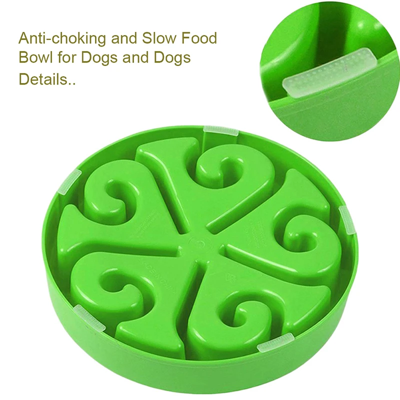 Портативные Пластиковые Миски Для Кормления Собаки медленная подача пищи для
