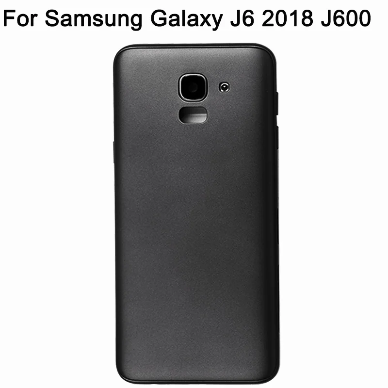 Новая крышка аккумулятора для Samsung Galaxy J6 J8 2018 J600 J600F J800 J800F задняя + средняя рамка
