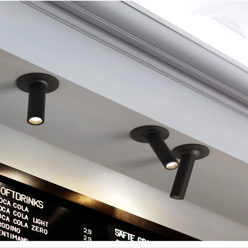 Светодиодный точечный светильник Artpad s 3 Вт 5 7 вращающийся на 360 ° скрытый Famliy Store