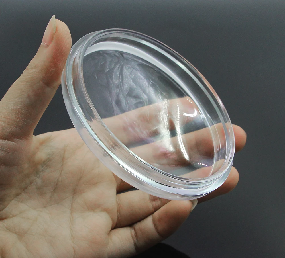 Buildreamen2 90 мм Диаметр круглый внешний туман светильник чехол прозрачный Стекло с