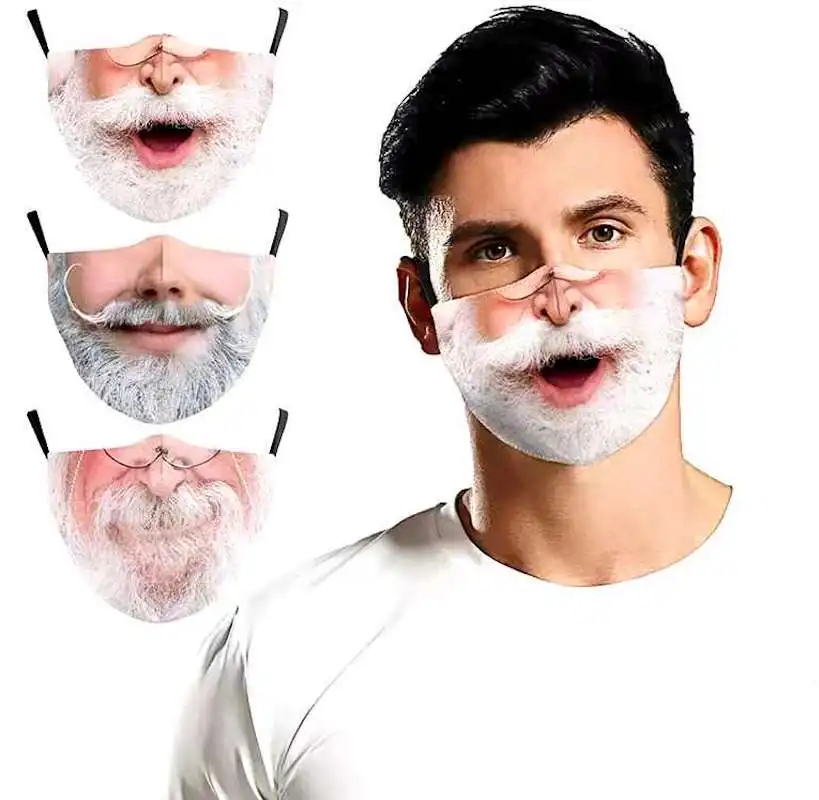 

Santa Face Mask, Santa Neck Gaiter, Christmas Face Mask, Christmas Neck Gaiter, Christmas Mask Adult, Christmas Gifts