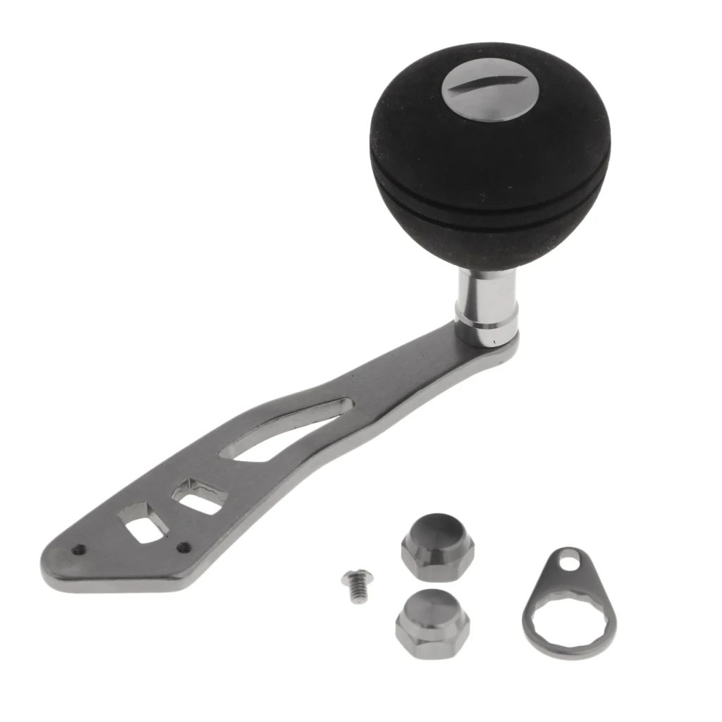 

Metal Baitcasting Fishing Reel Handle Crank Knob Replacement Accessory