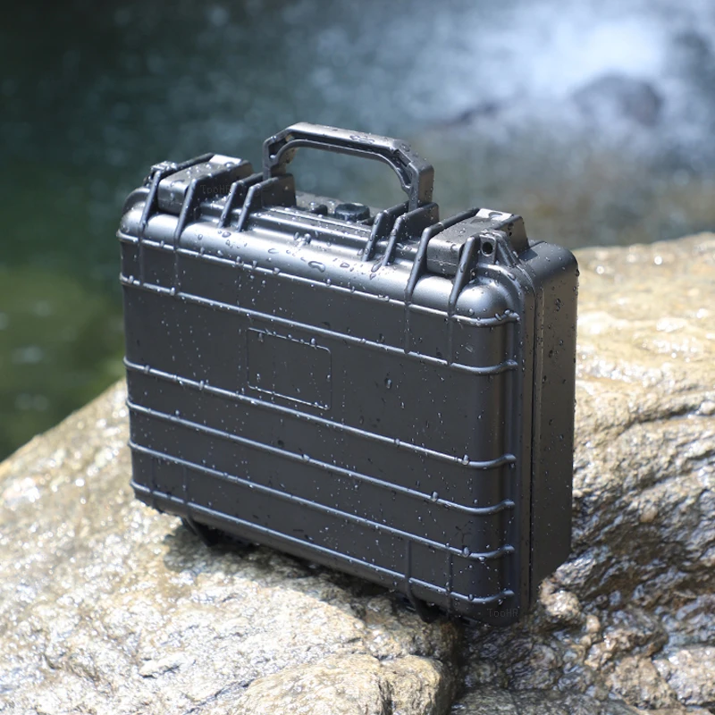 waterproof tool box safety protection toolbox plastic equipment instrumentation case sealed moisture proof tool case wsponge free global shipping