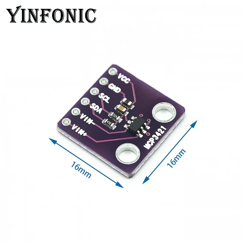 Оценочный модуль ADC для модуля последовательного анализатора PICkit MCP3421 I2C SOT23-6