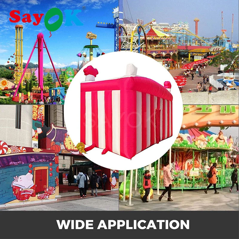 Надувные концессионные палатки коммерческие съемные Стенды для билетов стенды