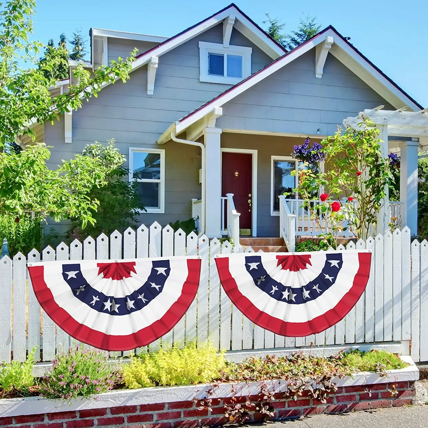 Уличное украшение день независимости Патриотический американский флаг США