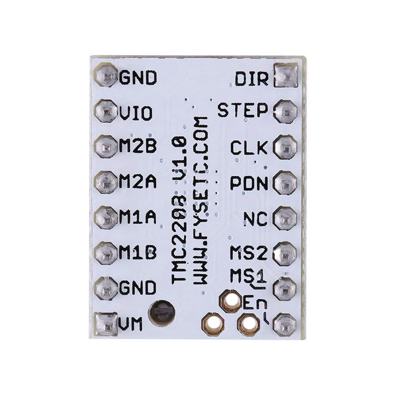 5 шт. TMC2208 шаговый двигатель бесшумный драйвер силовая трубка Stepstick Встроенный ток